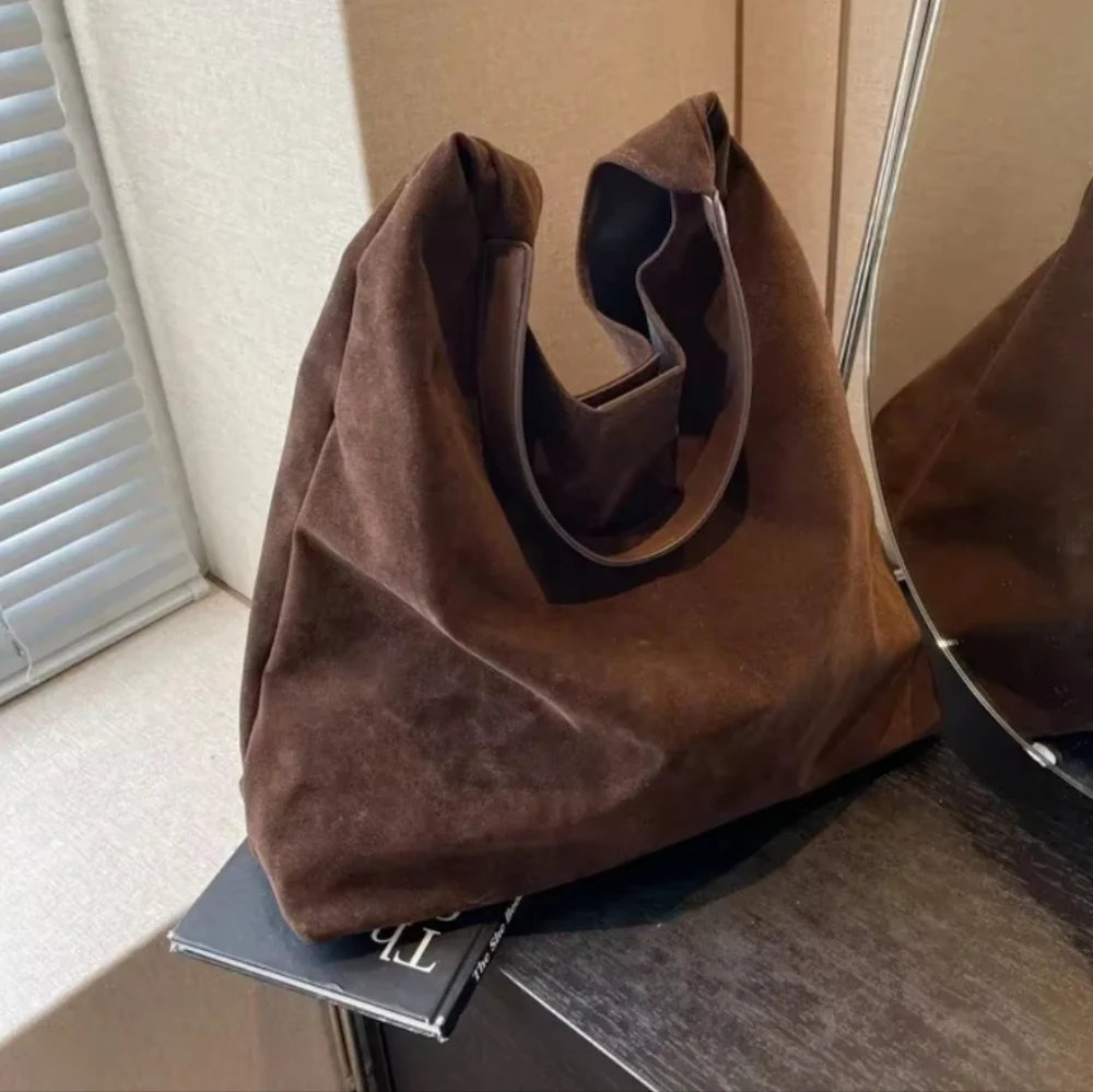 Suede Shoulder Bag - Picture 12 of 12